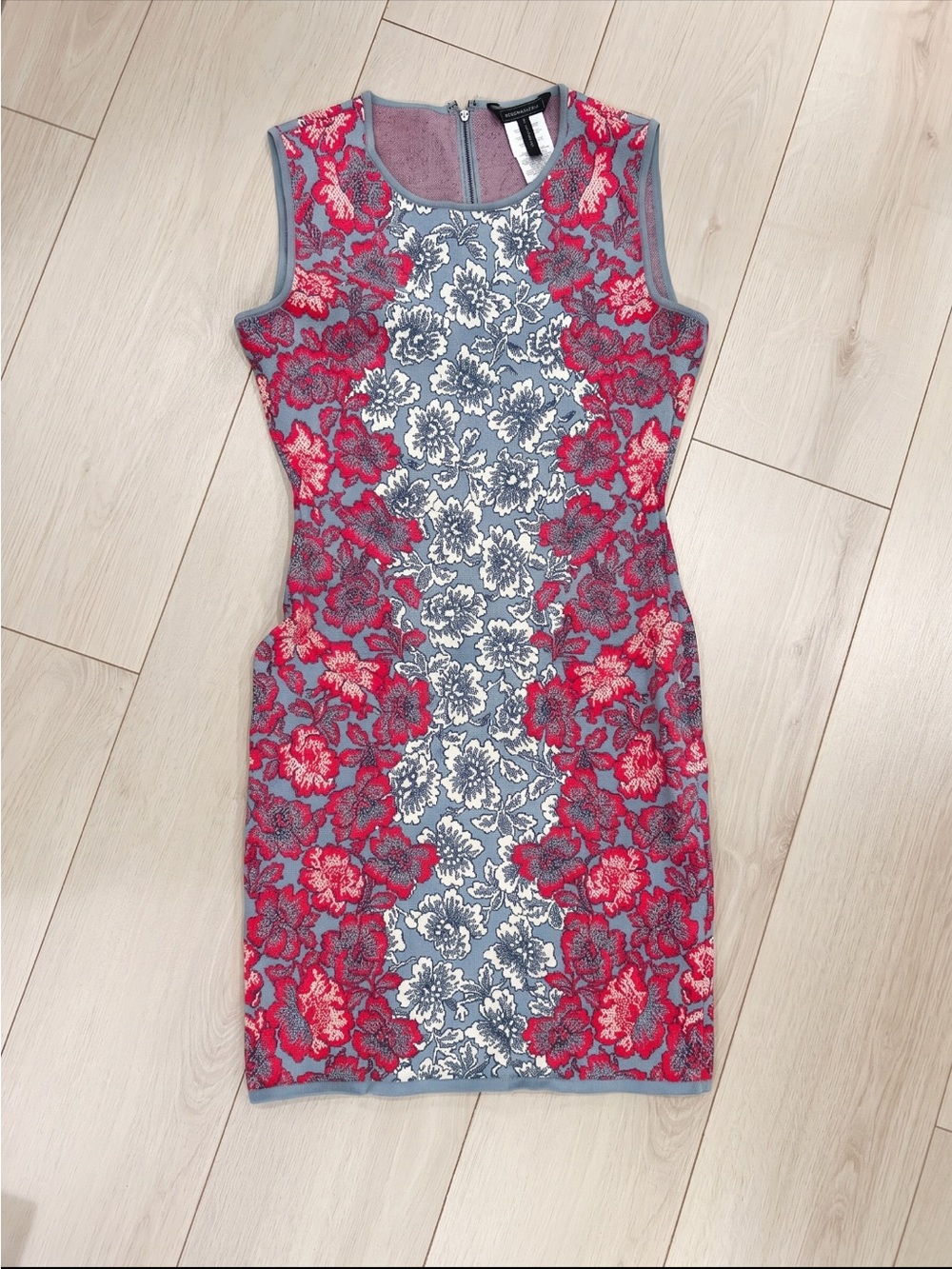 BCBG floral knit dress, medium
